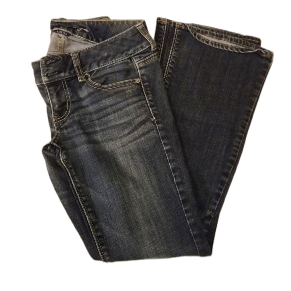 American‎ Eagle Stretch Flare Leg Jeans Size 4